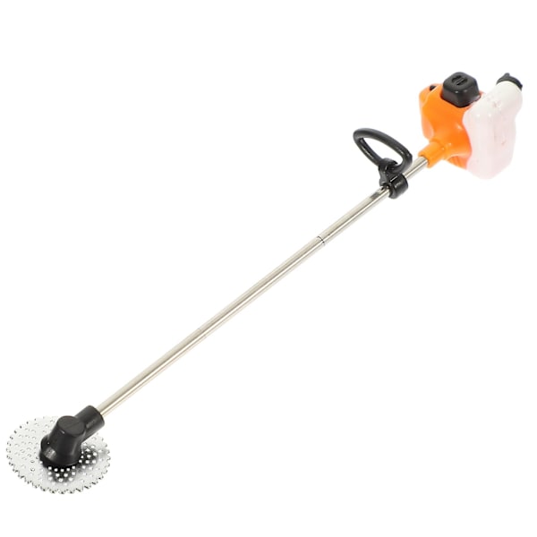 Mini Græsslåmaskine Model Miniature PVC Græsslåmaskine Dukke Haveværktøj Model Dekor