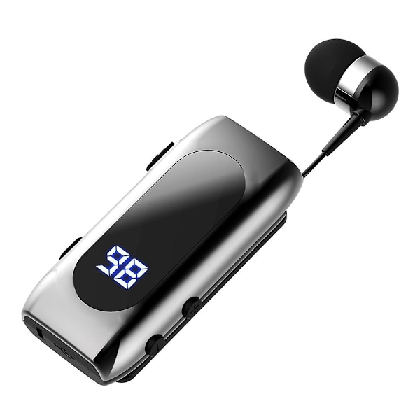 XJ-K55 Lavalier Infällbart Headset Bt5.2 Samtalspåminnelse Vibration Rörelseklämma Drivrutin Aurikulärt Headset