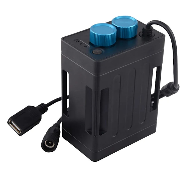 Vedenkestävä 18650 Akku Power Bank Kotelo USB-latauksella Puhelimelle DC 8.4V Akku Kotelo Led-pyöränvalon Lisävarusteille
