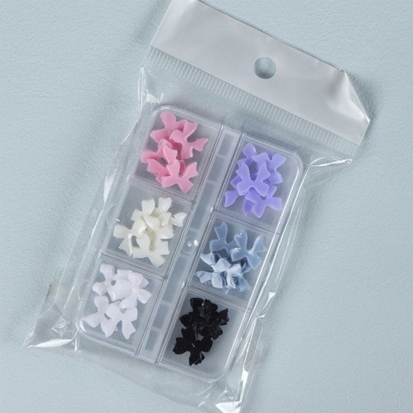 30 stk. Hjerteformede Rosetter Negle Smykker 3D Roset Dekorationer Charms Smykker DIY UV Gel Design Søde Manicure Tilbehør