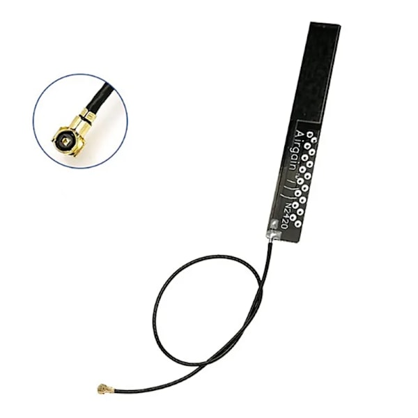 Tukkumyynti 5 KPL 4dBi WIFI Sisäinen Antenni PCB Sisäänrakennettu Antenni 2.4Ghz IPX IPEX Airgain Omni Antenni UFL Liitin