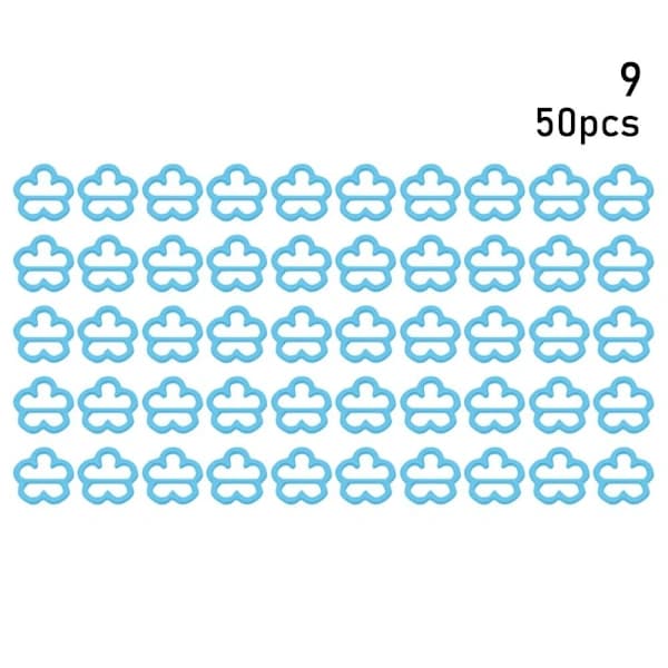 50 stk Tri-glide bælte spænder Dukke tasker Spænde 9 9 9