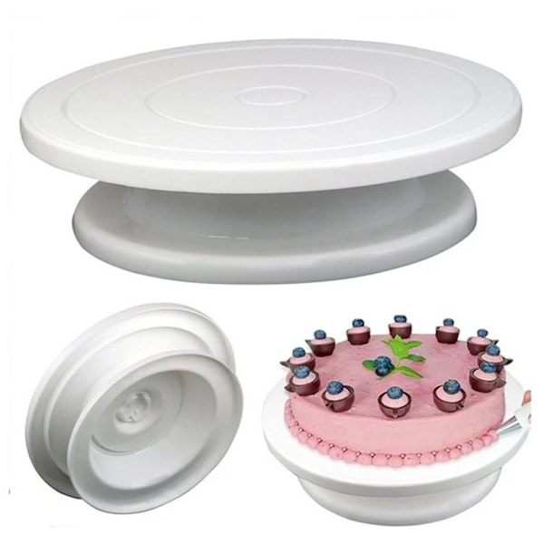 XJ-Roterande Tårtfat - Bakredskap - Cake turntable