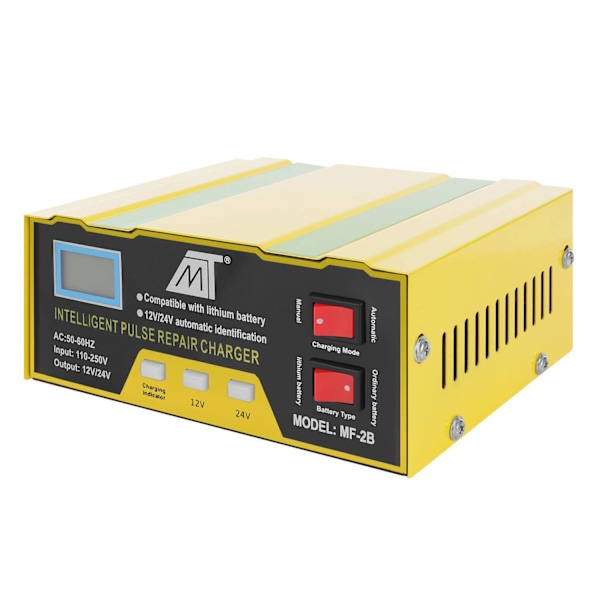 XJ-Batterioplader - 12V/24V