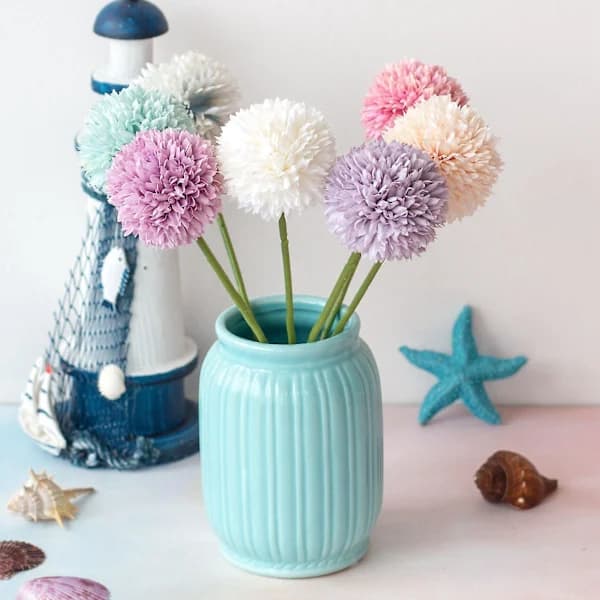 Silkesmaskrosblomma för hem och bröllop R G