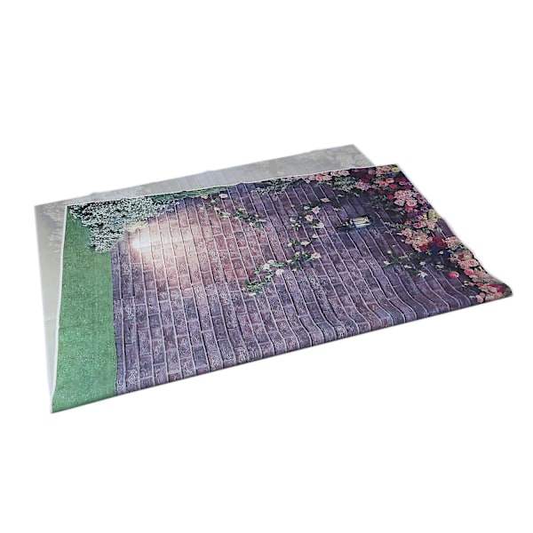 XJ-7x5ft Blomster Væg Fotografi Baggrunde Murstensbaggrund Forår Stuido Baggrund