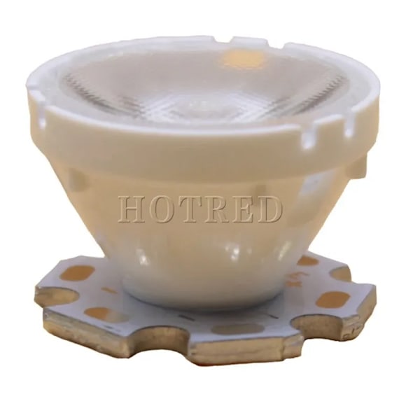1 st CREE XML LED XML2 LED XHP50 LED 5050 Lins 21mm 32mm vit hållare 10/25/45/60 graders LED-LINS/Reflektor Kollimator