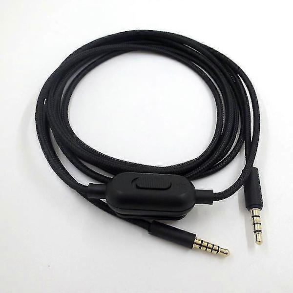 2M Replacement Cable For Logitech G Pro Inline Mute G Pro X G433 G233 Audio Cable - Good Black