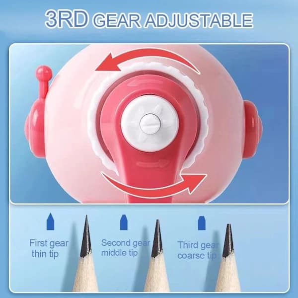 Pencil Sharpener Third Gear Justerbar 01 01 01[XJ]