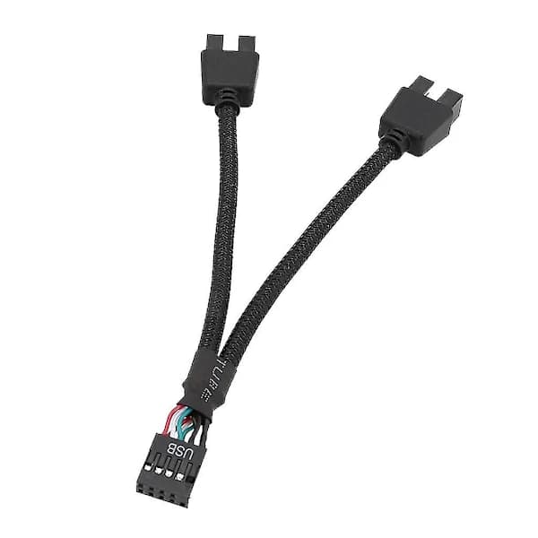 USB 2.0 Internt Bundkort Header Kabel USB 2.0 9-pin Hun Til Han Kabel