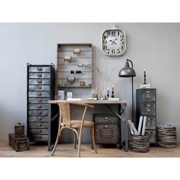 Chic Antique - Kynttilänjalka K17/Ø7 cm antiikki musta