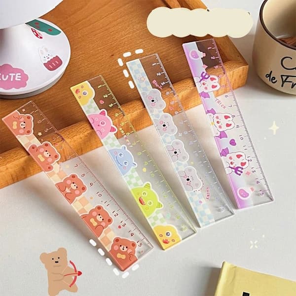 5 stk. linjal rett 04 04 04
