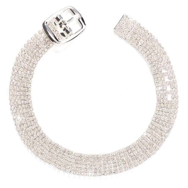 Fotlenke Armbånd Strass Fotlenker SØLV sølv[XJ]