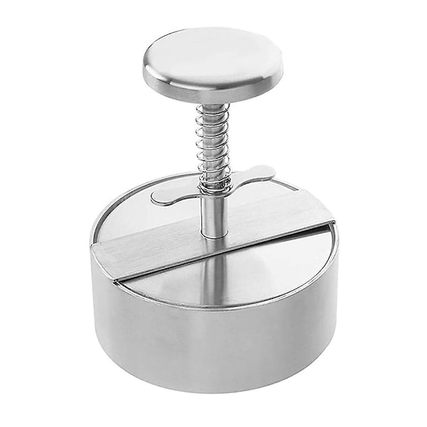 XJ-Hamburgerpresse Rund Form Non-stick Kødboller Hamburgerkød Grill Smasher Patty Form