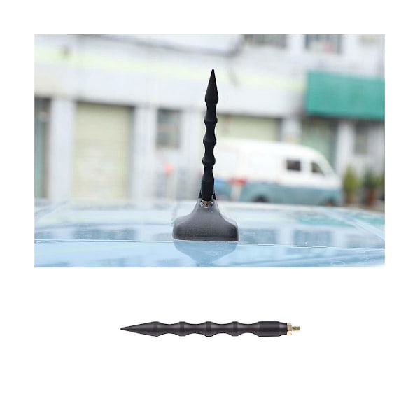 XJ-Bil Takantenne Erstatning For 2022 2023 Fm/am Antenne Tilbehør - 6.1inch Svart