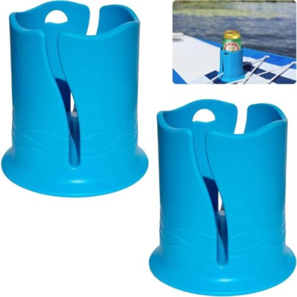 2 Pakning Universal Paddle Board Koppholder, Multifunksjonell Anti-Søl Surfebrett Vannflaskeholder for Utendørs Fiskebåttilbehør