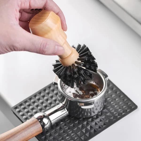 Kaffepulverskål Børste Kaffekvern Børste Kaffemaskin[XJ]