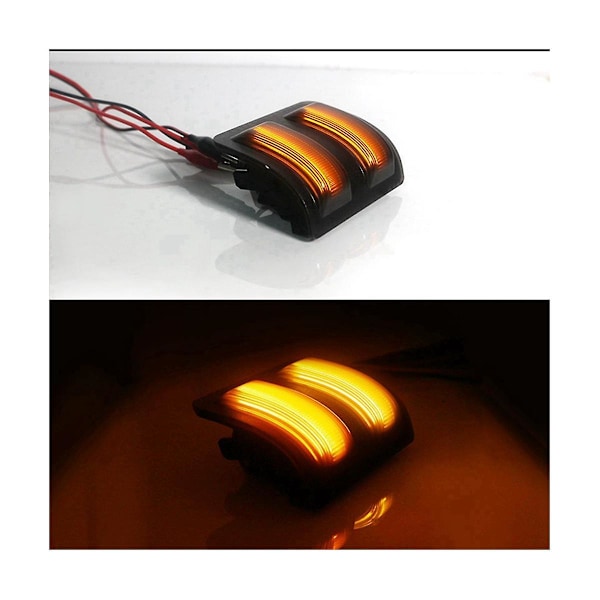 XJ-Signal Lys Dynamisk Spejlindikator Blinklys Til F250 F350 F550 F450 2008-2016 Side Led Blinklys