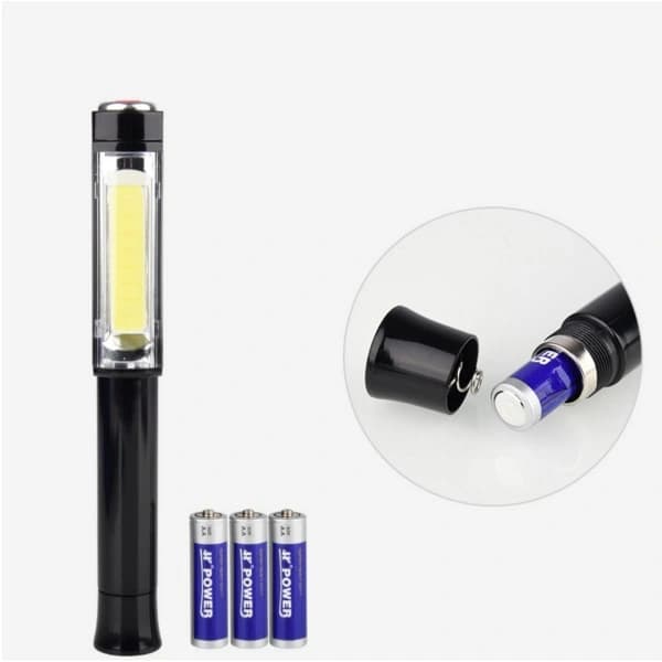 Tehokas LED-kynävalaisin tarkastusvalo