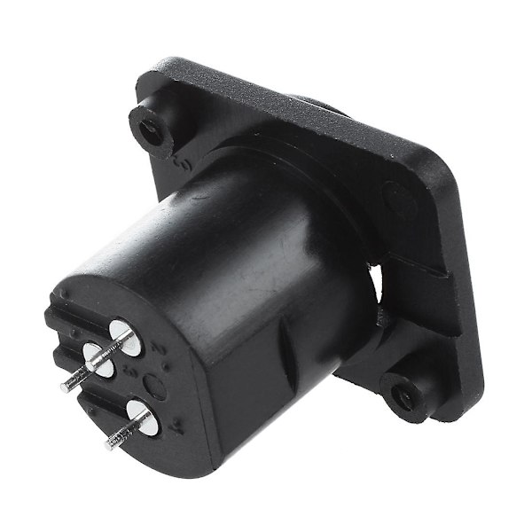 XJ-Xlr Hanstik Lige Terminal Panelmonteret Konnektor 10 Stykker