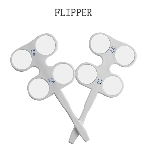 100% Nytt Loudly Merke 4 Linser Optisk Optometri Flipper Linseholder Øyetrener Okkluder FL-1