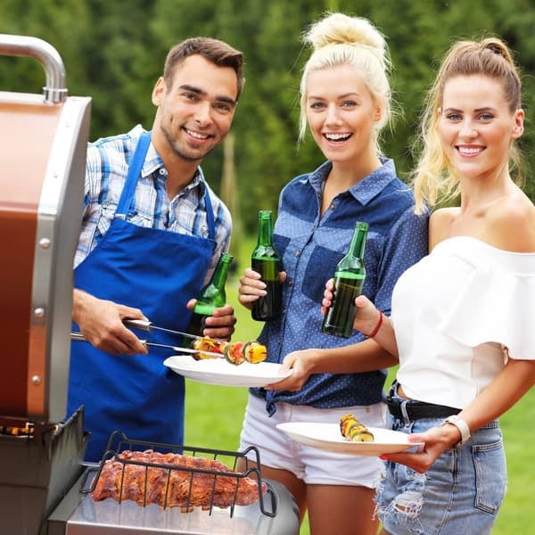 XJ-Revbenshållare för grillen