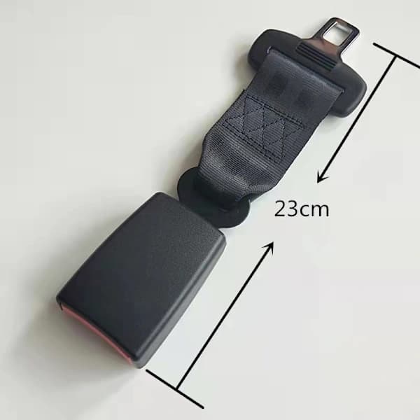 Universal bilfestestropp i polyester med mykt polstringstrekk 23 cm