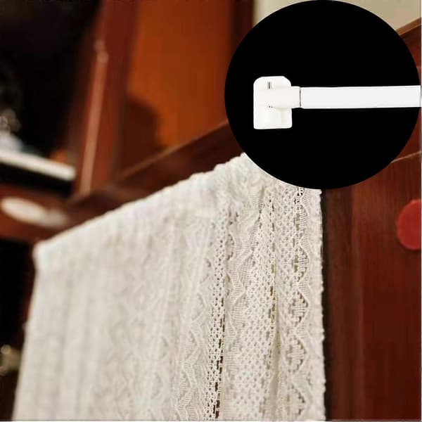 10 Self-Adhesive Curtain Hooks No Drilling - Self-Adhesive Curtain Rod Holders