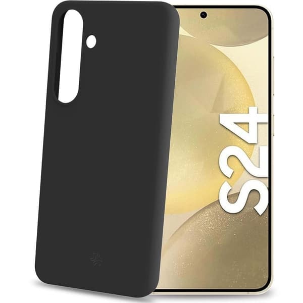 XJ-Cromo Blødt gummi etui Galaxy S24 5G Sort