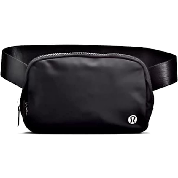 XJ-Bæltetaske Fanny pack crossbody-tasker til kvinder Everywhere bæltetaske (sort)