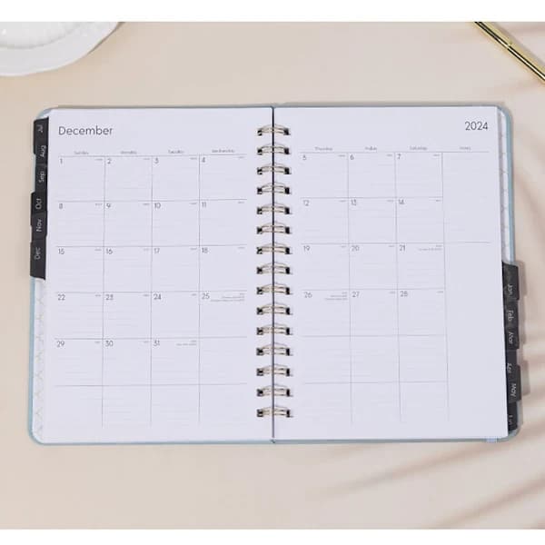 Agenda Bok Dagbok Ukeplanlegger ROSA Rosa