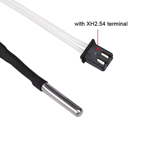 XJ-3d Skrivardelar Ht-ntc100k Termistor Temperatursensor För Högtemperaturfilament 350 Grader