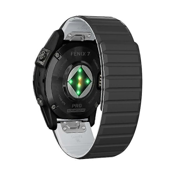 Silikonarmbånd for Garmin Fenix 6 / Fenix 6 Pro