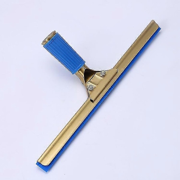 Professional Window Squeegee for Commercial Use, Window Cleaning Tool for Shower Doors, Windows and Car Glass, 1 pc - Gold