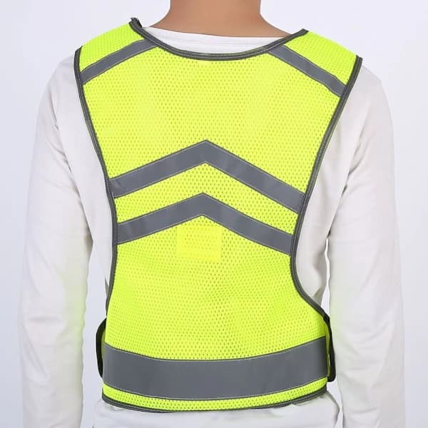 Reflekterende sikkerhetsvest med refleksstriper