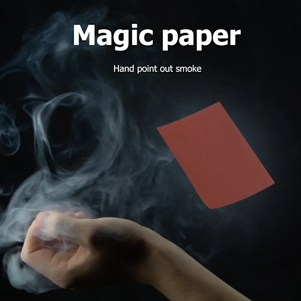 Roligt Interaktivt Spel för Barn och Vuxna Mystisk Tom Magi Gnugga Rök Ut Ur Smog Lyft Från Fingertopparna Rekvisita Leksaker