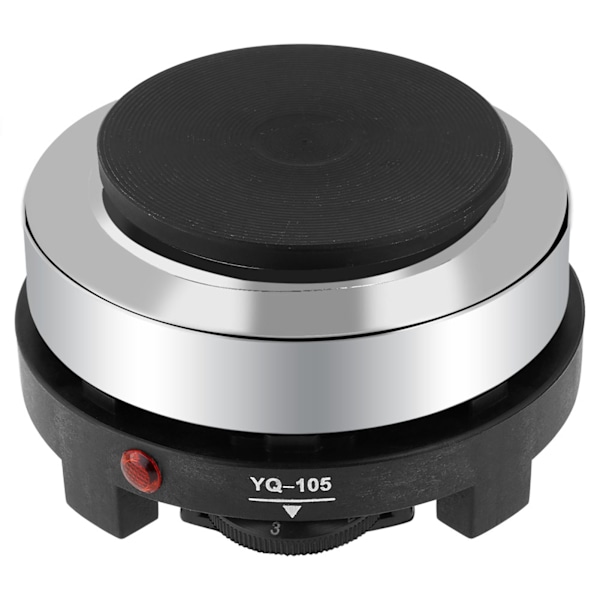 XJ-Bærbar 220V 500W Elektrisk Mini Kokeplate Varmeplate Multifunksjonell Hjemmevarmer (EU-plugg)