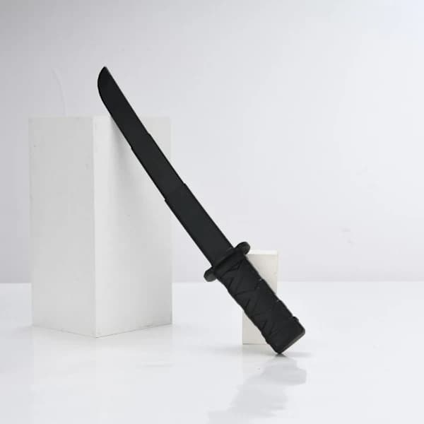 3D-tulostettu Fidget Samurai -lelu 3D Gravity Katana -lelut MUSTA musta