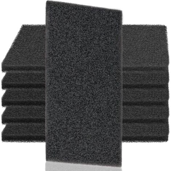 6 kpl yhteensopivia kuivausrummun suodattimia Bauknecht Privileg Whirlpool HX 481010354757 -malleihin, 225 x 107 x 8 mm, lämpöpumppukuivausrummun suodatin, kondensoiva