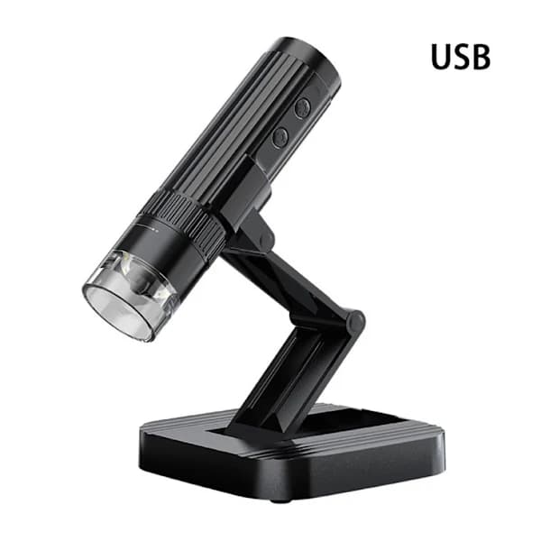 Digitalt mikroskop, måleværktøj SORT USB USB Sort USB-USB
