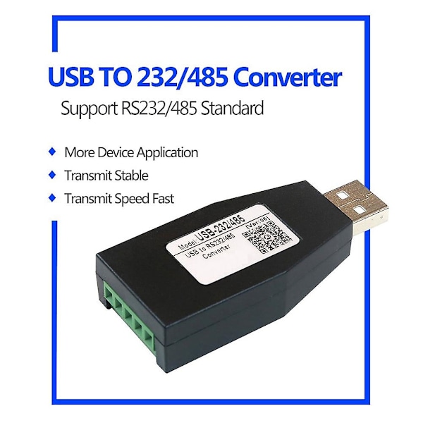 XJ-Usb - Rs232 Rs485 Usb Sarjaliikennemoduuli Teollisuuslaatuinen Usb-232/485 Signaalimuunnin