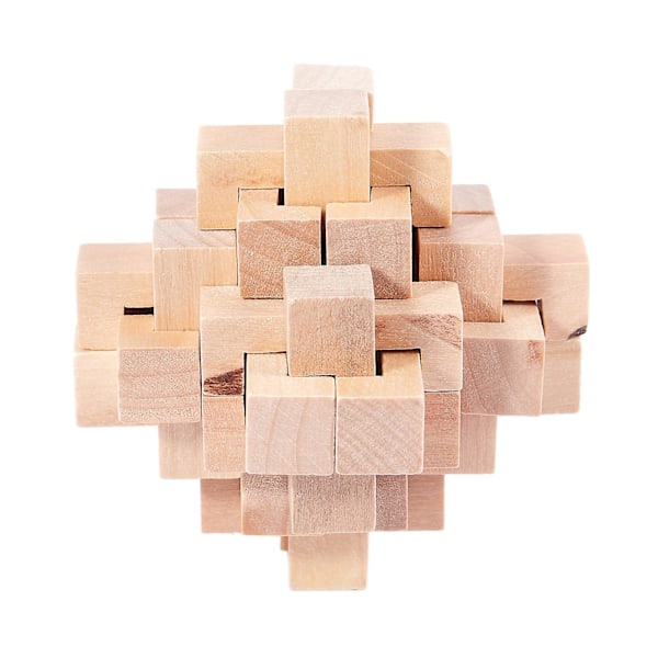XJ-Woodpuzzle Hjärngympa Leksaker För Vuxna / Barn