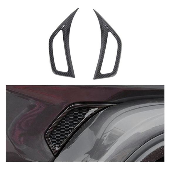 XJ-Body Plate Trim Bil Luftuttak Patch Bil Eksteriør Hjul Øyenbryn Dekorasjonsdeksel For 18+ Wrangler/ Jt C