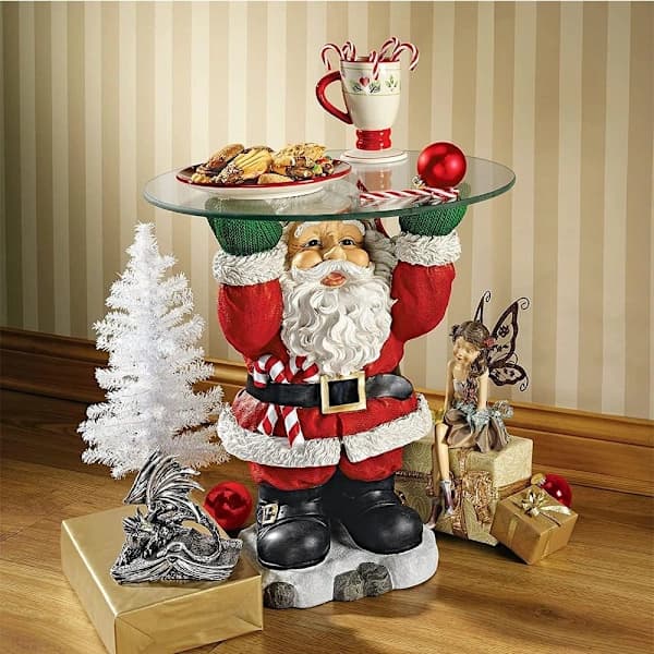 Snacksbrett Stativ Nisse Skulptur Dessert