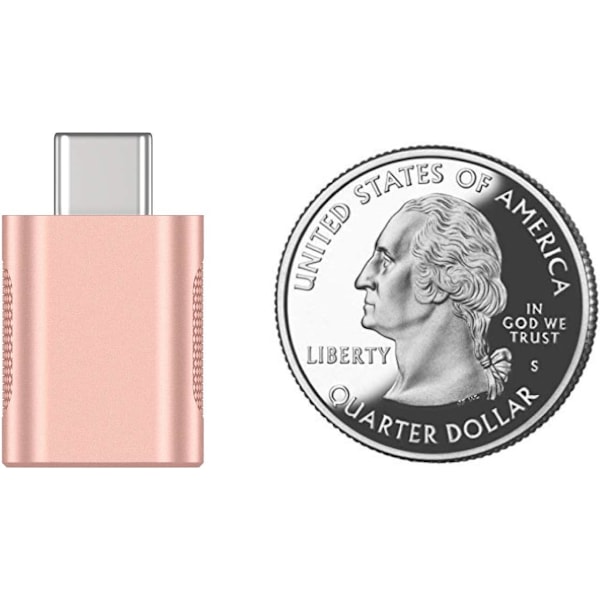 XJ-USB C till USB-adapter (2-pack), USB-C till USB 3.0-adapter, USB typ-C till USB, Thunderbolt 3 till USB hona-adapter OTG för MacBook Pro