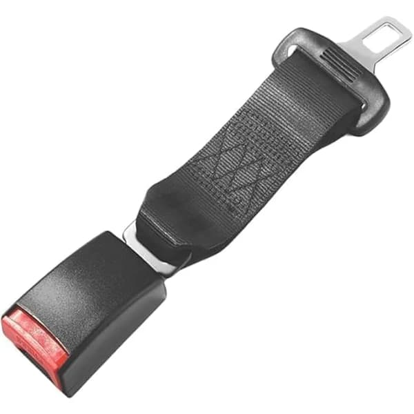 Universal bilfestestropp i polyester med mykt polstringstrekk 23 cm