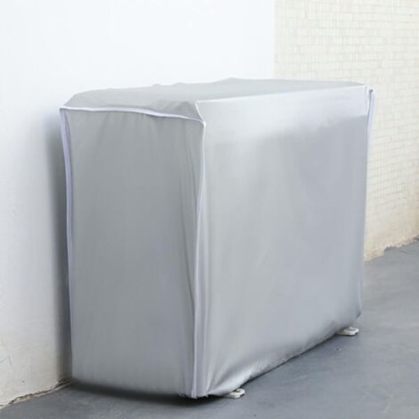Skyddshölje för utomhusluftkonditionering, Vattentätt skydd för utomhusenhet, Dammtätt och snötätt skydd (Storlek: 86x32x56cm)