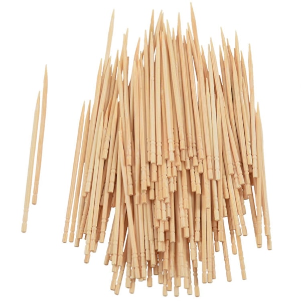 XJ-Bambu Hammastikut Pitopalvelu Cocktail Hedelmä Tikkuja 6,4cm Pitkä 600 Kpl