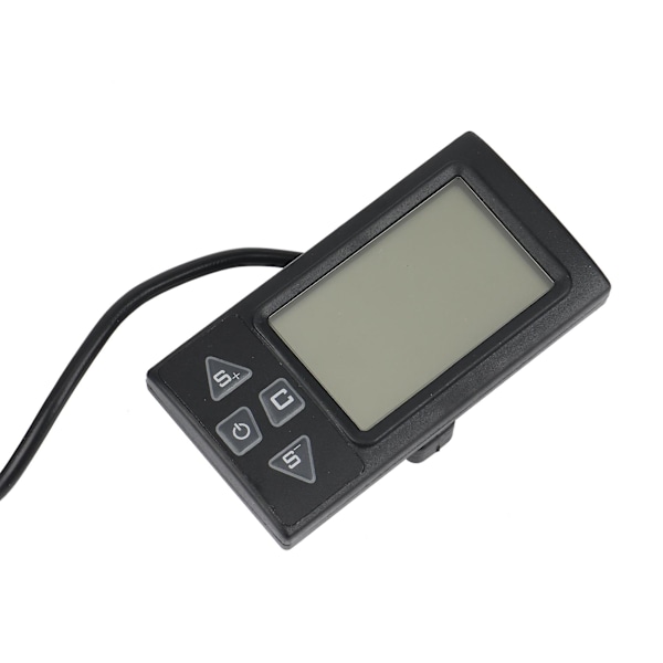 XJ-36v-48v LCD Ebike Display med SM-kontakt för Elektrisk Cykel BLDC Kontroller Kontrollpanel S861
