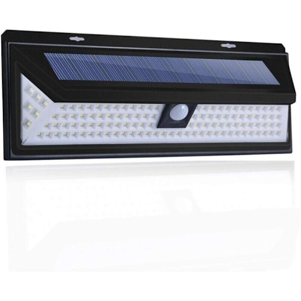 Solar Væglampe - 118 LED Solcellelampe 1000 Lumen Væglampe PIR Bevægelsessensor IP65 Vandtæt Udendørs Have..DEBUNS